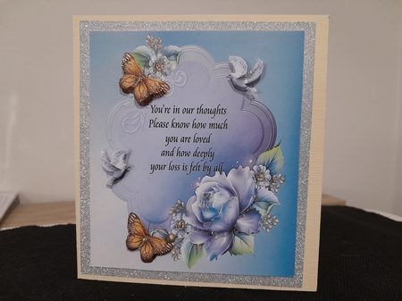 Deepest Sympathy 1 by Diane Carbis