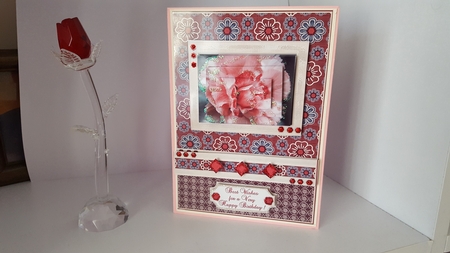 Birthstone and Birth Flower - January by Diane Carbis
