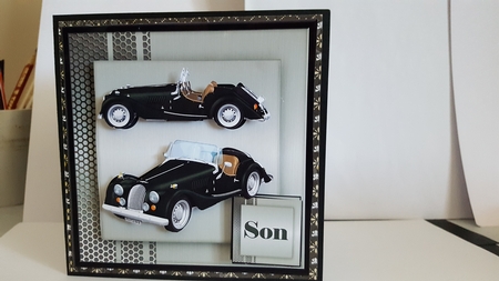 Black/Green Morgans by Diane Carbis