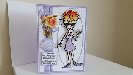Rita uses meditation  by Diane Carbis
