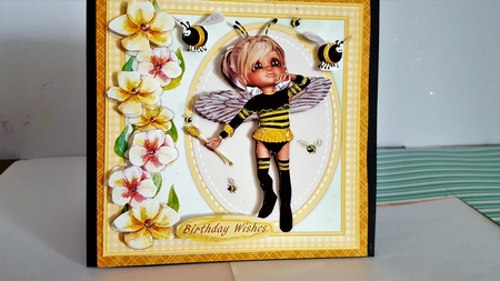 Beautiful Honey Fairy,  by Diane Carbis