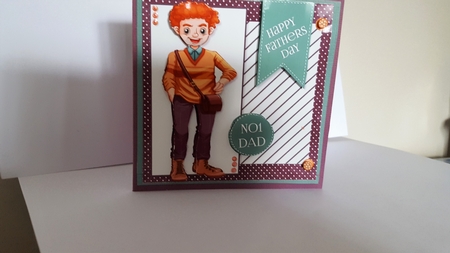 Birthday Fathers Day Dude 4 by Diane Carbis