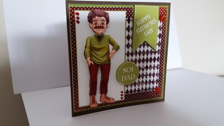 Birthday Fathers Day Dude 5 by Diane Carbis