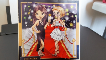 The glamorous couple twisted pyramid mini kit by Diane Carbis