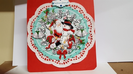 Snowman Topper 2 by Diane Carbis