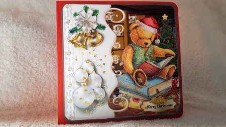 Bear Reading by Diane Carbis