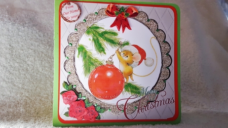 MOUSEY CHRISTMAS by Diane Carbis