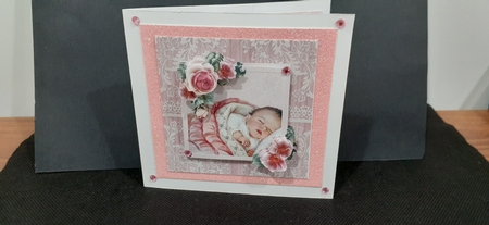 Sweet Sleeping Baby Girl by Diane Carbis