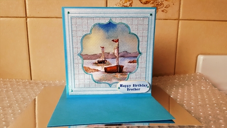 Sailing Boats - Birthday/Fathers Day by Diane Carbis