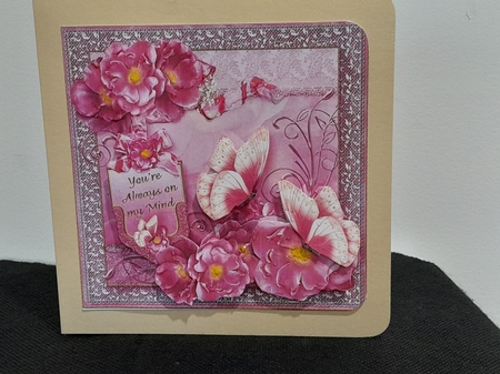 Bloom 7x7 Thinking of You Card by Diane Carbis