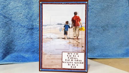 Fathers Day Pyramid 1 by Diane Carbis