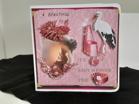 baby shower girl by Diane Carbis