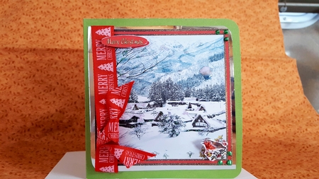 Snow at Christmas by Diane Carbis