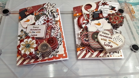 Snuggles & Cocoa Quick Cards by Diane Carbis