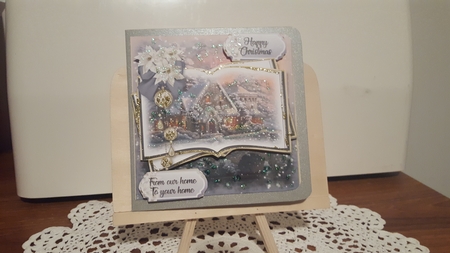 Christmas Cottage Topper and Minis by Diane Carbis