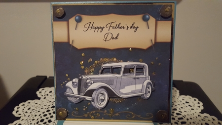 8x8 Father`s Day  by Diane Carbis