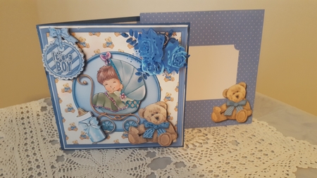 Baby & Pram  by Diane Carbis