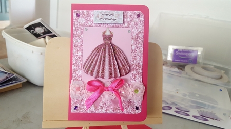 Birthday or Prom card 1 by Diane Carbis