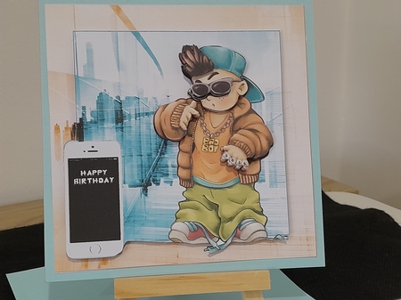 URBAN RAPPER TEENAGE BOY MINIKIT by Diane Carbis