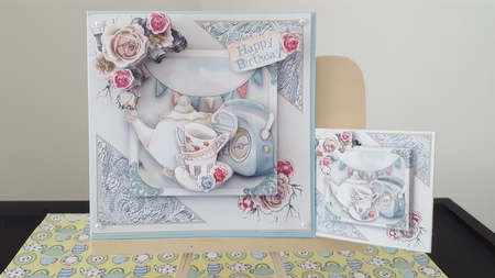 Vintage Tea Party  by Diane Carbis