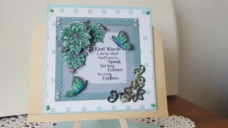 Kind words by Diane Carbis