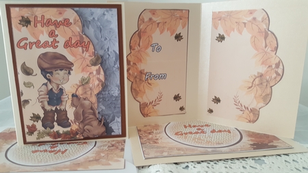 Mini Kit - Have A Great Day # 8-Autum Breeze by Diane Carbis