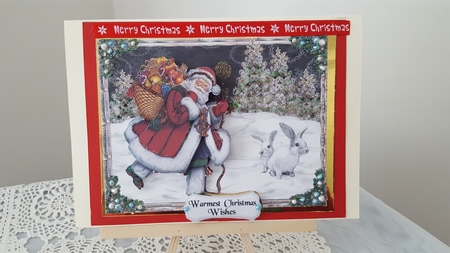 Jolly Santa by Diane Carbis