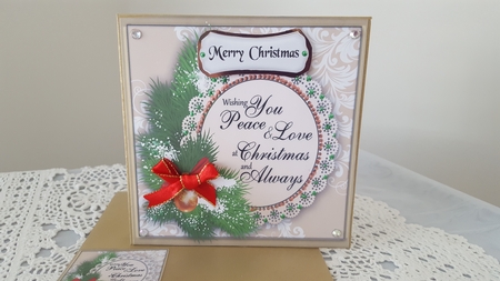 Peace and Love at Christmas 2 by Diane Carbis