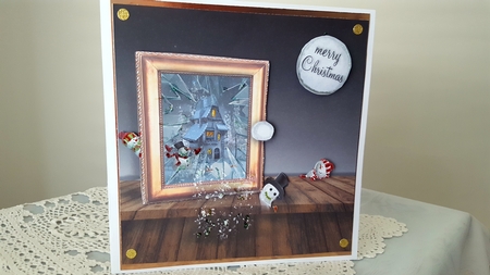 snowball fight by Diane Carbis