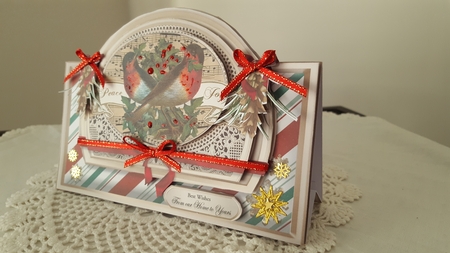 Holiday Vintage Tent Card Kit-2 by Diane Carbis