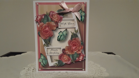 The Angled Frame - Persian Garden by Diane Carbis