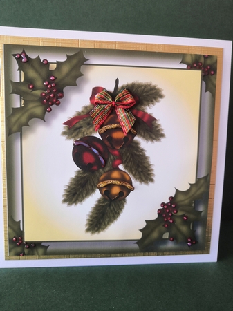 The Christmas Bells 8x8 by Diane Dawson