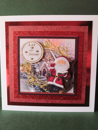 Santa tells a story by Diane Dawson
