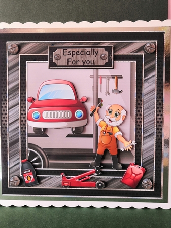 The car mechanic 1 by Diane Dawson