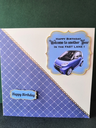 4 Funny car toppers by Diane Dawson