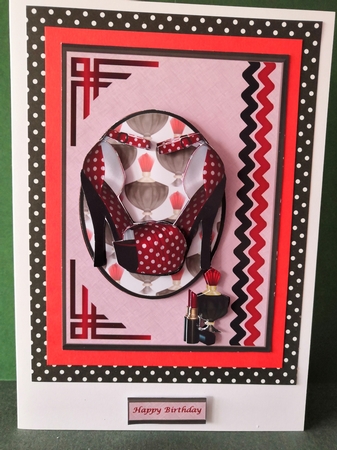Lovely Dotty Shoes by Diane Dawson