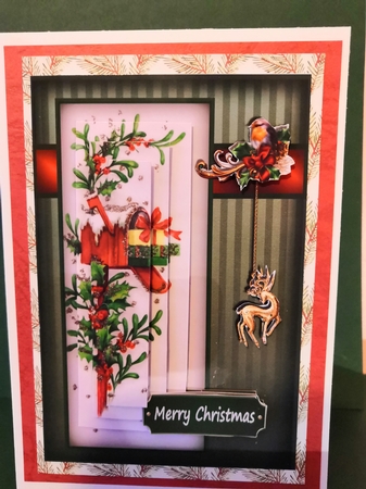 Christmas Mailbox Pyramid  by Diane Dawson