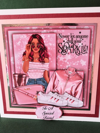 Always Sparkle Mini Card Kit #6 7x7 by Diane Dawson