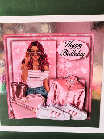 Always Sparkle Mini Card Kit #6 7x7 by Diane Dawson