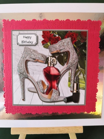 Shoes and perfume by Diane Dawson