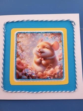2 Baby Mouse Toppers by Diane Dawson