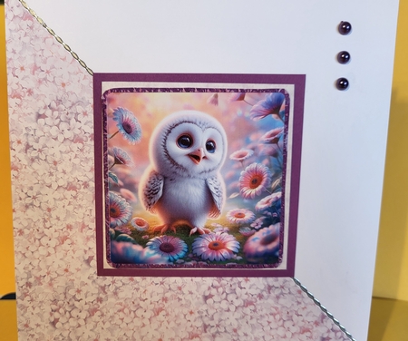 2 Baby Owl Toppers by Diane Dawson