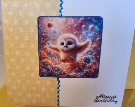 2 Baby Owl Toppers by Diane Dawson