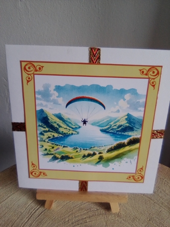 just paragliding by Diane Dawson
