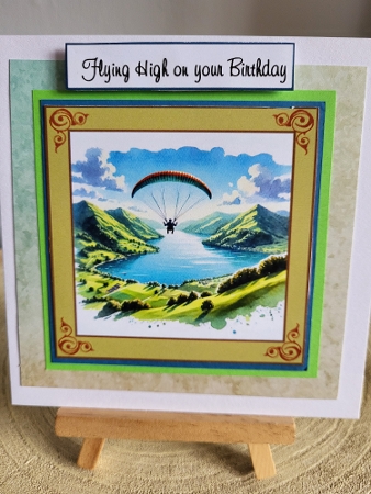 just paragliding by Diane Dawson