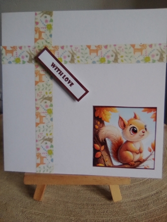 Cute Baby Animals Quick Card 6 by Diane Dawson