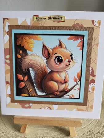 Cute Baby Animals Quick Card 6 by Diane Dawson