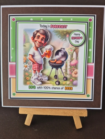 BBQ Forecast Mini Kit Birthday/Fathers Day by Diane Dawson