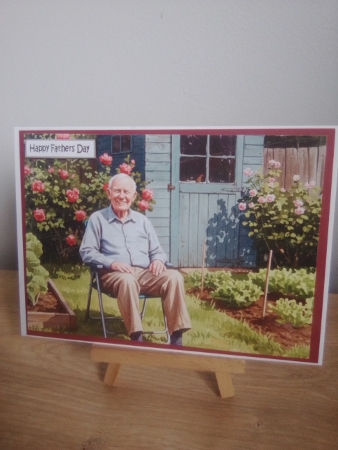 Senior Garden Male by Diane Dawson
