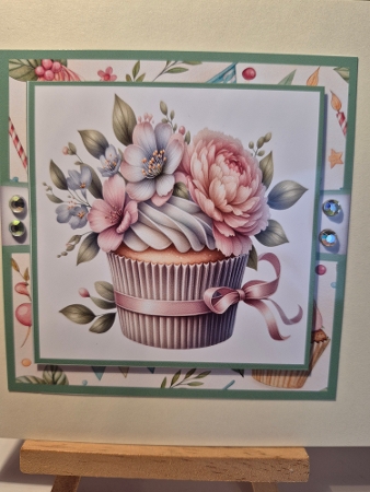 Happy Birthday Cupcakes Mini Kit 7x7 by Diane Dawson